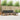 Set de canapele de exterior 4 buc. Natural și Antracit