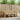 Set de canapele de exterior 3 buc. Natural și Bej