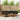 Set de canapele de exterior 7 buc. Natural și Negru