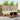 Set de canapele de exterior 7 buc. Natural și Crem