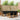 Set de canapele de exterior 7 buc. Natural și Negru