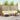 Set de canapele de exterior 6 buc. Natural și Crem