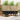 Set de canapele de exterior 6 buc. Natural și Negru