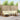 Set de canapele de exterior 6 buc. Natural și Crem