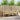 Set de canapele de exterior 3 buc. Natural și Bej