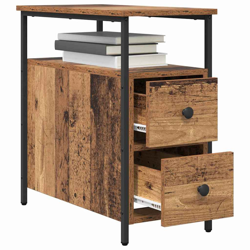 Dulap de noapte Lemn vechi 30 x 60 x 60 cm Lemn prelucrat