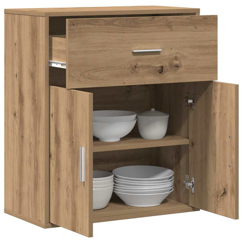 Bufet Stejar Artizanal 60 x 31 x 70 cm Lemn prelucrat