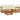 Set de canapele de exterior 5 buc. Natural și Crem Poliester