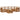 Set de canapele de exterior 6 buc. natural Poliester