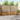 Set de canapele de exterior 6 buc. natural Poliester