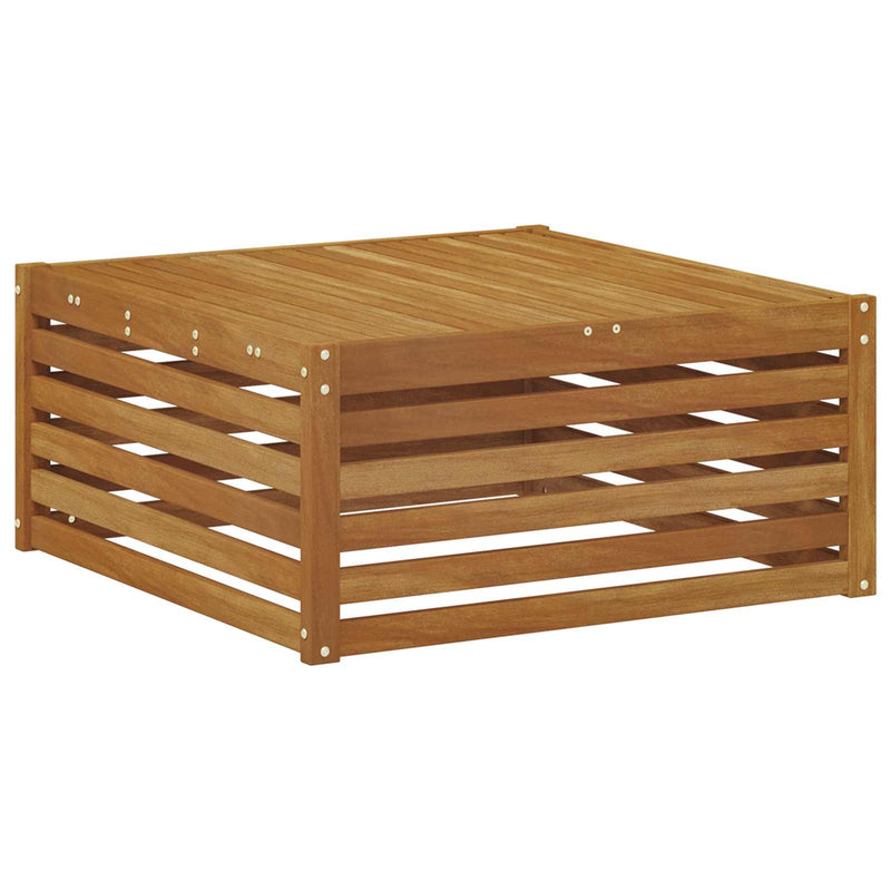 Set de canapele de exterior 7 buc. Natural și Crem