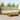 Set de canapele de exterior 9 buc. Natural și Crem