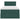 Pat cu storage cu headboard Verde închis 100 x 200 cm Catifea