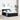 Pat cu storage cu headboard Negru 140 x 200 cm Catifea