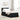 Pat cu storage cu headboard Negru 90 x 200 cm Catifea