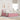 Pat cu storage cu headboard Roz 140 x 200 cm Catifea