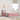 Pat cu storage cu headboard Roz 140 x 200 cm Catifea