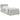 Pat cu storage cu headboard Gri deschis 90 x 200 cm Catifea