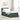 Pat cu storage cu headboard Verde închis 100 x 200 cm Catifea