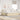 Pat cu storage cu saltea Creme 200 x 200 cm Piele artificială
