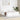 Pat cu storage Alb pur 160 x 200 cm Piele artificială