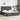 Pat cu storage cu headboard Gri 180 x 200 cm Piele artificială