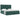 Pat cu storage cu headboard Verde închis 200 x 200 cm Catifea