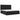 Pat cu storage cu headboard Negru 180 x 200 cm Catifea