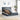 Pat cu storage cu headboard Gri închis 200 x 200 cm Catifea