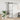 Ușă glisantă cu set de feronerie neagră 76x205 cm Sticlă ESG