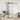 Ușă glisantă cu set de feronerie neagră 76x205 cm Sticlă ESG