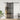 Ușă glisantă cu set feronerie neagră 90x205cm sticlă securizată