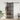 Ușă glisantă cu set feronerie neagră 90x205cm sticlă securizată