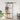 Ușă glisantă cu set de feronerie neagră 76x205 cm Sticlă ESG
