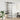 Ușă glisantă cu set de feronerie neagră 76x205 cm Sticlă ESG