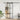Ușă glisantă cu set de feronerie neagră 76x205 cm Sticlă ESG