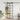 Ușă glisantă cu set de feronerie neagră 76x205 cm Sticlă ESG