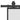 Ușă glisantă cu set de feronerie neagră 102,5x205 cm Sticlă ESG