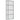 Ușă glisantă cu set de feronerie neagră 90x205 cm Sticlă ESG