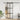 Ușă glisantă cu set feronerie neagră 76x205cm sticlă securizată