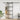 Ușă glisantă cu set feronerie neagră 76x205cm sticlă securizată