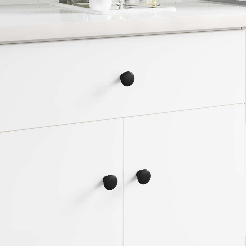 Mânere 1461 buc. Negru Ø30 mm Aluminiu