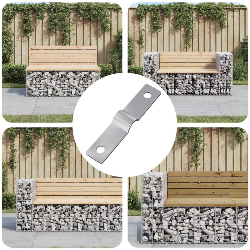 Placă de Impact 9000 buc. Argintiu Fier