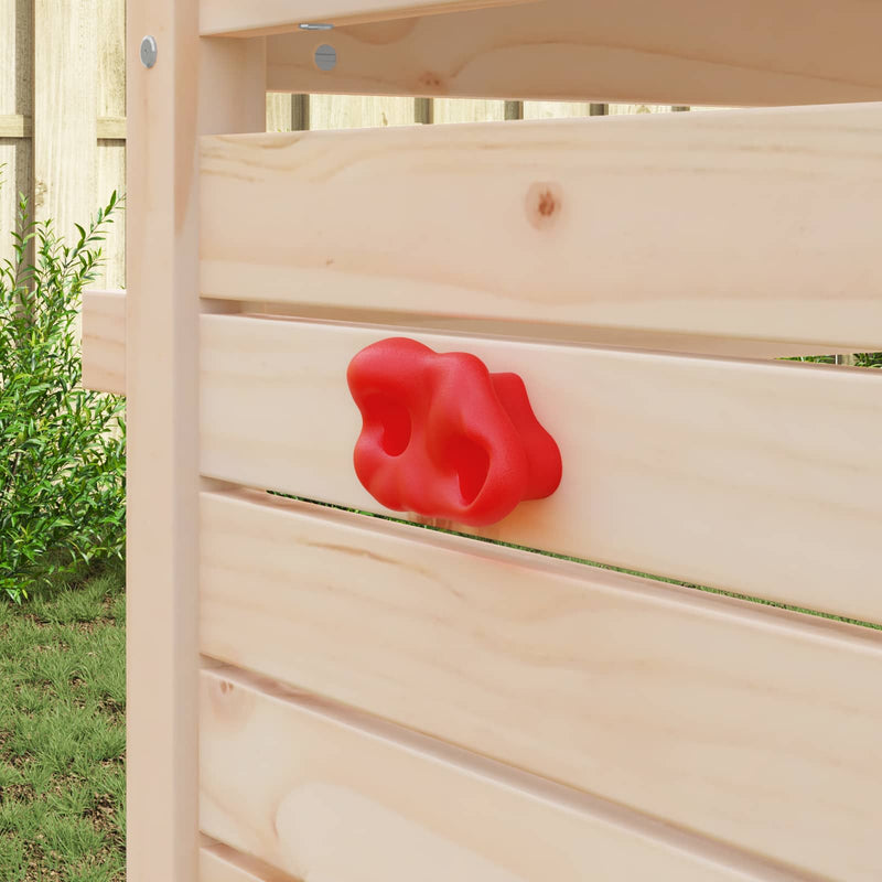 Priză de escaladă 2 buc. Roșu 100 x 67 x 43 mm PP