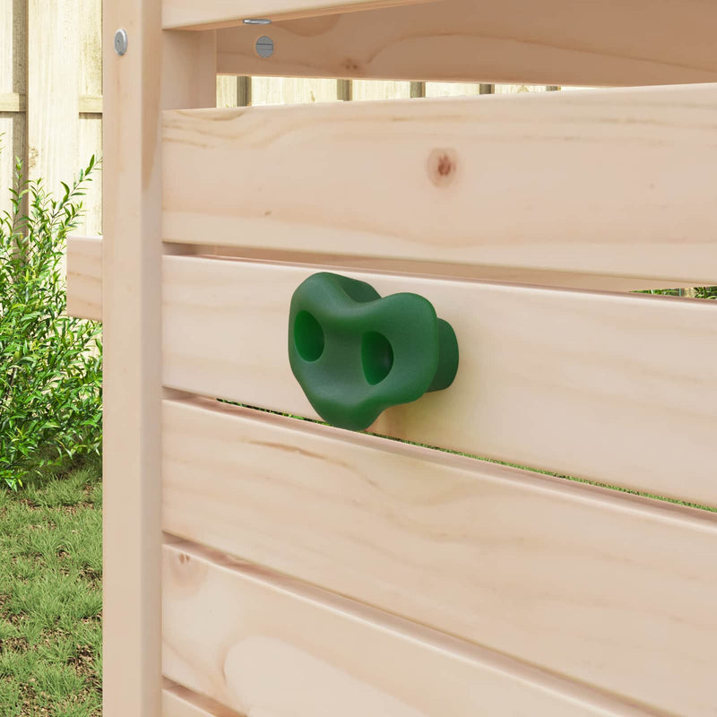 Priză de escaladă 2 buc. Verde 100 x 67 x 43 mm PP