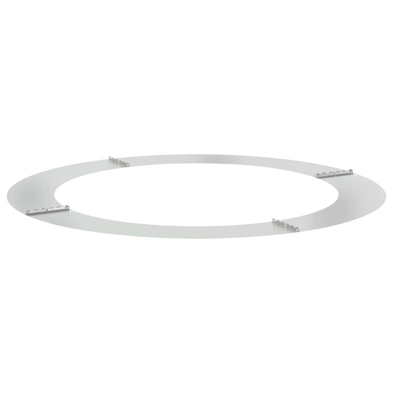 potrivit pentru inele de copac plat 5 buc. Argintiu Ø90/120 cm