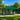 Foișor pentru Grădină 6 x 3 m Verde Poliester și oțel 190 gsm