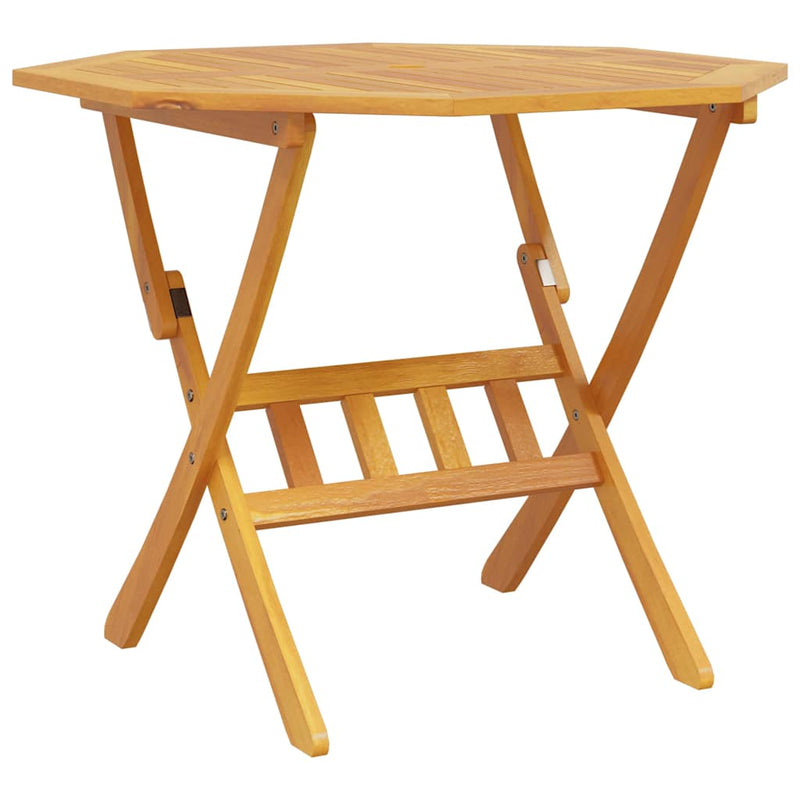 Set de masă pentru grădină 5 buc. Maro Lemn Solid de Acacia