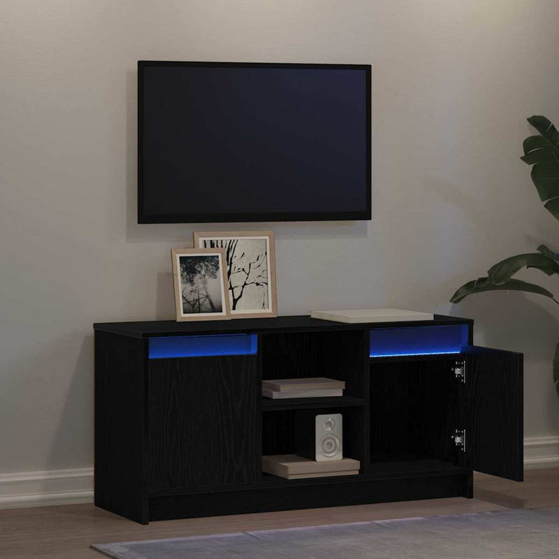 Unități TV 100 x 34 x 50 cm Negru Lemn prelucrat