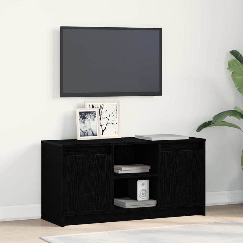 Unități TV 100 x 34 x 50 cm Negru Lemn prelucrat